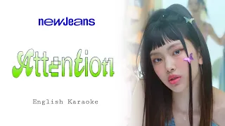 NewJeans ‘Attention’ ENGLISH KARAOKE