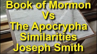 Apocrypha Versus The Book of Mormon, Similarities, Joseph Smith Owned Copy Of 1828 Edition Apocrypha