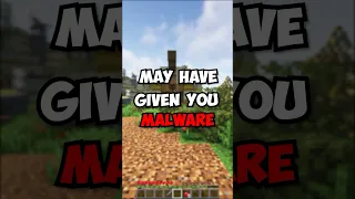 Minecraft Mods May have given you Malware!