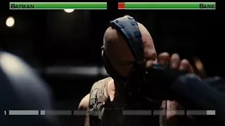 Batman vs Bane...with healthbars