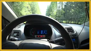 Chevrolet Cobalt Разгон до первой сотни..  ;)