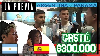 Argentina vs Panamá Reacción Previa Hinchas Estafados
