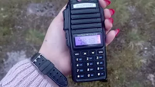 Распаковка и тест рации Baofeng UV-82 8W