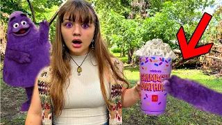 What Happens When You Drink A GRIMACE SHAKE? **Bad Idea!**