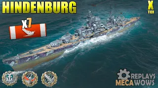 Hindenburg | 7 Kills 210k Damage | World of Warships Gameplay 4K