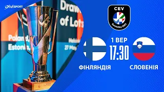 Фінляндія - Словенія | 01.09.2023 | Волейбол Чемпіонат Європи 2023 | Чоловіки | Група B