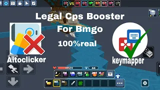 Legal cps booster for blockman go using key mapper part =1
