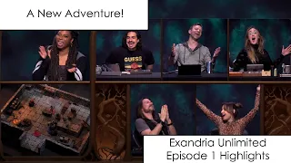 A New Adventure! - Exandria Unlimited #1 Highlights - The Nameless Ones