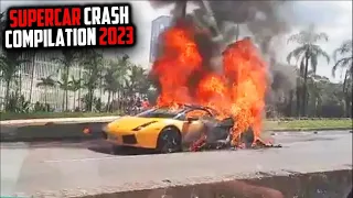 Idiots in SuperCars Compilation 2023