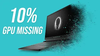 Alienware Removed 10% of the RTX 3070 in m15 R5?
