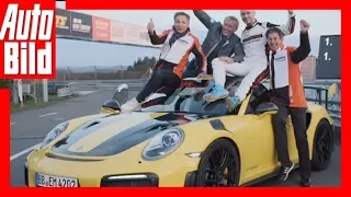 Porsche GT2 RS Rekordfahrt Nürburgring On board (2017)