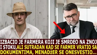 MENADžER IZBACIO MALOG FARMERA IZ BANKE KAD JE DOŠAO DA TRAŽI KREDIT. ALI SUTRADAN SE FARMER VRATIO