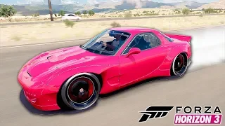 Тюнинг Mazda RX7 1997 Rocket Bunny Forza Horizon 3