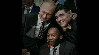 Pele x Maradona x Putin 😈✨ #shorts #viral #funny #trending