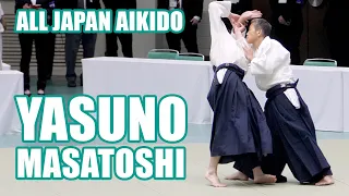 PERCUSSIVE AIKIDO! Yasuno Masatoshi Shihan - 59th All Japan Aikido Demonstration