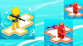 War of Rafts: Crazy Sea Battle - Gameplay Walkthrough Part 8 (Mod APK) (iOS, Android)