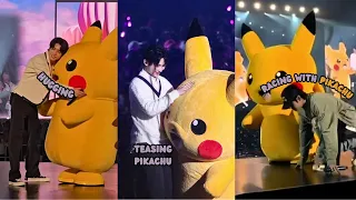 when pikachu is luckier than you~ ENHYPEN & Pikachu interactions | Too cute not to upload!