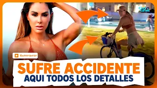 Ninel Conde sufre ACCIDENTE en Miami VIDEO