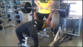 420lbs x 1 x 4 bench @ 207BW