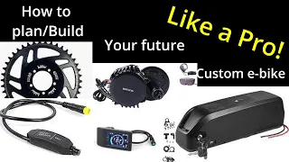 E-bike conversion: The process of selecting everything you will need to get started!