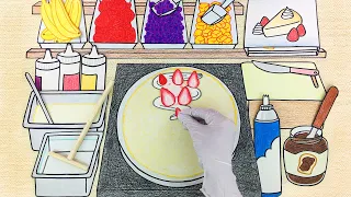 Crepe making stopmotion♥ ::selfacoustic
