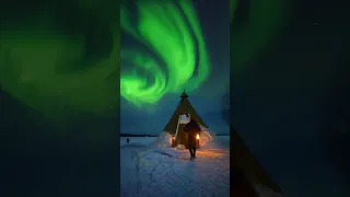 The sky is alive - Northern Lights - Finland, Norway, Sweden #shorts #northernlights #aurora