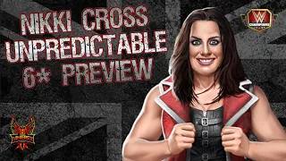 Nikki Cross "Unpredictable" Featuring 6 Builds! Awesome Chase Poster!