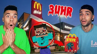 BESTELLE Niemals STEVE von MINECRAFT HAPPY MEAL um 3 Uhr Nachts!! (Gruselig)