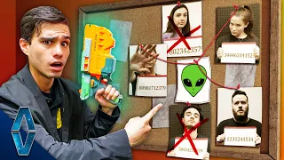 NERF Find The Secret Alien Challenge!