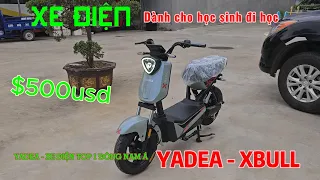 Yadea X-bull. Xe điện dành cho học sinh đi học. Nhẹ, bền, dễ sử dụng.Miễn ship tại nhà 0973.55.66.00