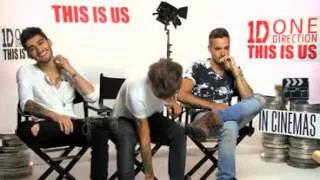 This Is Us Interview: Louis Tomlinson, Zayn Malik and Liam Payne from One Direction