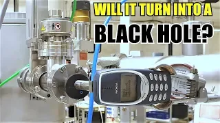 What If You Put Nokia 3310 Inside of a Particle Accelerator? Real Test!