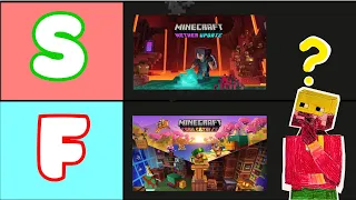 I Ranked EVERY Minecraft UPDATE!