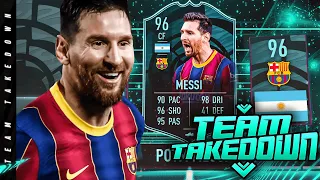 96 POTM Lionel Messi Team Takedown!!!