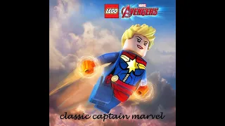 Lego Marvel Avenger's Ps5 GamePlay No COMMENTARY DLC 2 Classic Captain Marvel