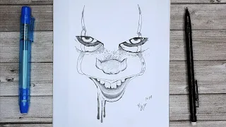 Comment dessiner Ça Le Clown | Dessin D'Halloween | Tuto pas à pas