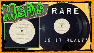 The Misfits Halloween III Acetate Mystery: Is it real? We get answers! | Rare Punk Vinyl Records