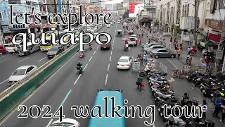 quiapo manila walking tour | manila philippines 2024
