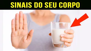 SINAIS da INTOLERÂNCIA A LACTOSE no seu CORPO e O QUE FAZER!