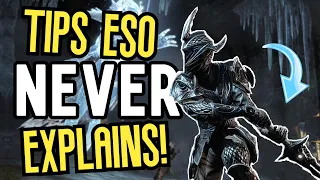 12 Beginner Tips This Game NEVER EXPLAINS! - IMPORTANT Elder Scrolls Online Beginner Guide!