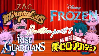 Miraculous ladybug +frozen +rise of guardians + bnha part 2 ! 3d Audio Video.