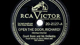 1947 HITS ARCHIVE: Open The Door, Richard! - Count Basie (a #1 record)