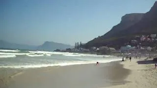 Muzenburg beach in Cape Town March 2010