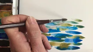 Simple Watercolour Technique for Painting Water