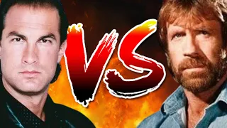 Steven Seagal vs Chuck Norris