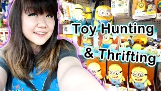 TOY HUNTING & THRIFTING - Searching for Shopkins Season3 and Disney Pixar Inside Out!