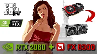 RTX 2060 + FX 8300 - Тест GTA 4 на Новой видюхе! (Переход с GTX 1050 Ti)