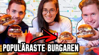 Testar de populäraste restaurangerna i Stockholm!