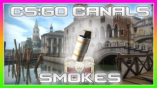 CS:GO Canals Smokes!