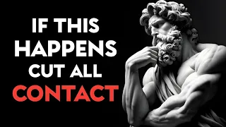 12 SIGNS that YOU should CUT all contact with someone – STOICISM